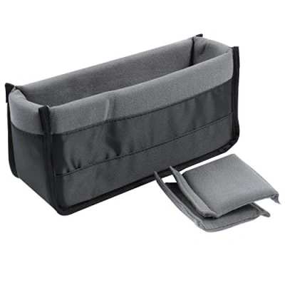Abbildung von COSINE Stoßfest DSLR SLR Kamera Einsatz Organizer Partition Divider Schutz Hülle (Schwarz +)