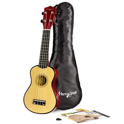 Abbildung von Martin Smith Soprano Ukulele with Bag &amp; Chord Book Natural