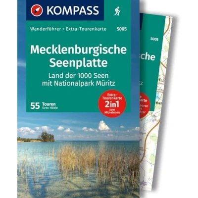 Abbildung von KOMPASS Wanderführer Mecklenburgische Seenplatte, Land der 1000 Seen mit Nationalpark Müritz, 55 Touren Extra Tourenkarte: GPS Daten zum Download