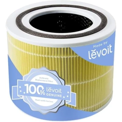 Abbildung von LEVOIT Core 300 und 300S Ersatzfilter gegen Gerüche von Haustier Küche, H13 HEPA Filter, hocheffizienter Aktivkohlefilter Vorfilter, für Tierbesitzer Raucher Allergiker
