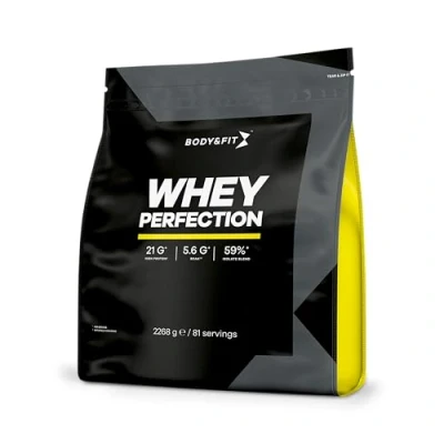 Abbildung von Whey Perfection Molkenprotein Schokoladen Haselnuss 2268 Gramm