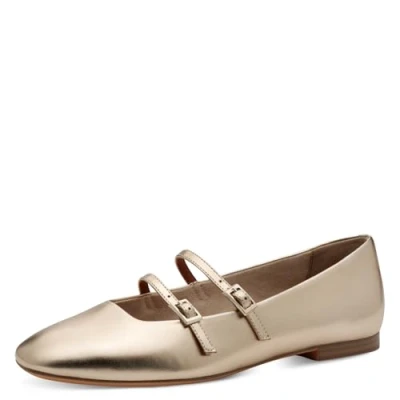 Abbildung von Tamaris Riemchenballerina, Damen, Größe: 38, Bronce Schuhe