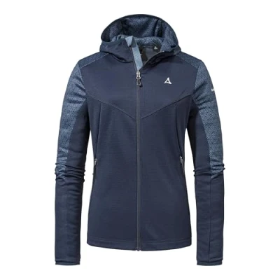 Abbildung von Schöffel Hoody Svardalen Fleecejacke, Damen, Größe: 34, Blau