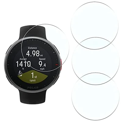 Abbildung von KELOLIN [4 Stück] für Polar Vantage V2 Panzer Schutz Glas Bildschirm Schutzfolie 9H Härte, Kratzfest, Blendfrei, Anti Fingerprint HD Displayschutzfolie kompatibel mit