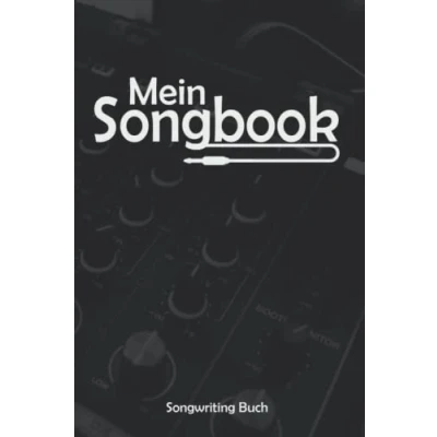 Abbildung von Mein Songbook Songwriting Buch: Songwriter Geschenk I Lyrics Songtexte schreiben Komponieren Liedertexte DIN A5 120 Seiten Eigene Songs Songschreiber Buch (RuSte Bücherallerlei)