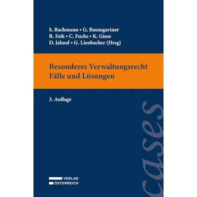 Abbildung von Besonderes Verwaltungsrecht Fälle und Lösungen