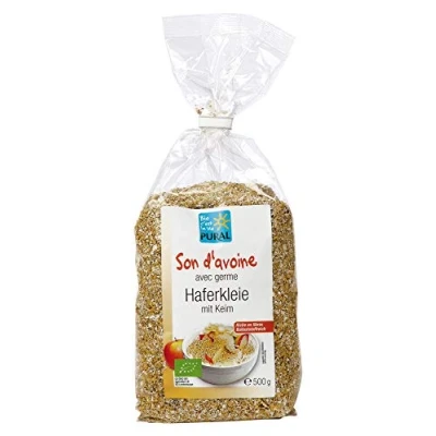 Abbildung von Haferkleie mit Keim 500g Pural