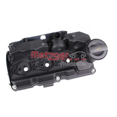Abbildung von METZGER 2389239 Zylinderkopfhaube mit Ventildeckeldichtung Verschlussdeckel, Schrauben VOLKSWAGEN: Polo V Schrägheck, SEAT: Ibiza 4 Schrägheck