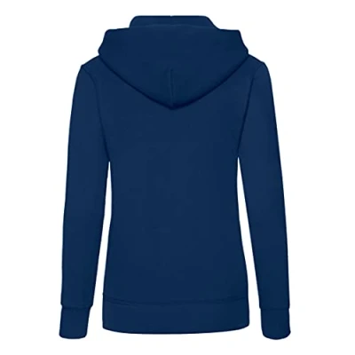 Abbildung von Fruit of the Loom Classic Lady Fit Kapuzenpullover &#039;Hooded Sweat&#039; XXL,Navy