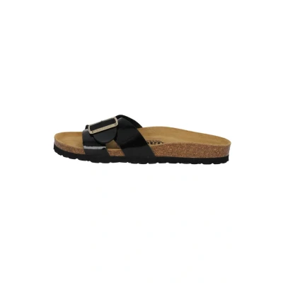 Abbildung von Palado Tinos Pantolette flach, Damen, Größe: 38, Schwarz lack Schuhe