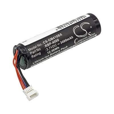 Abbildung von CS GM410BX Akku 3400mAh Kompatibel mit [DATALOGIC] GBT4400, GBT4430, GM4100, GM4100 BK 433Mhz, GM4130, GM4400, GM4430, RBP GM40, [Gryphon] GM40 Ersetzt 128000894, BT 8, 4000