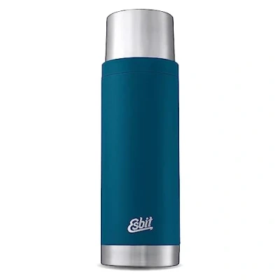 Abbildung von Esbit Thermoflasche Sculptor Isolierte Flasche aus Edelstahl für warme und kalte Getränke 1000 ml in Polar Blue