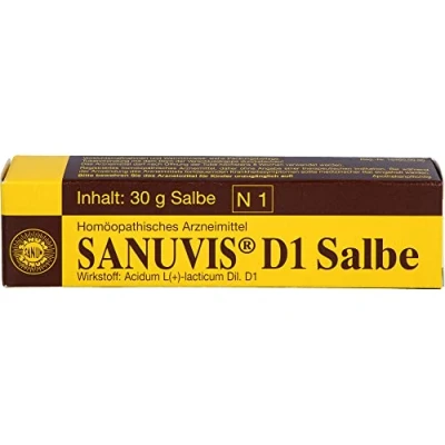 Abbildung von Sanuvis D 1 Salbe 30 g