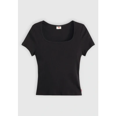 Abbildung von Levi&#039;s Essential TEE Tshirt basic, Damen, Größe: Small, Anthracite night