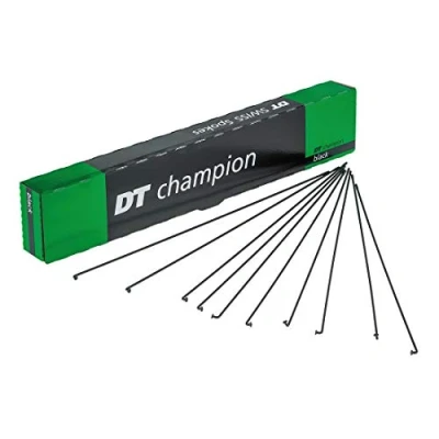 Abbildung von DT SWISS Speichen Champion M 2X276Mm Karton 100 Stück Schwarz Niro Ohne Nippel
