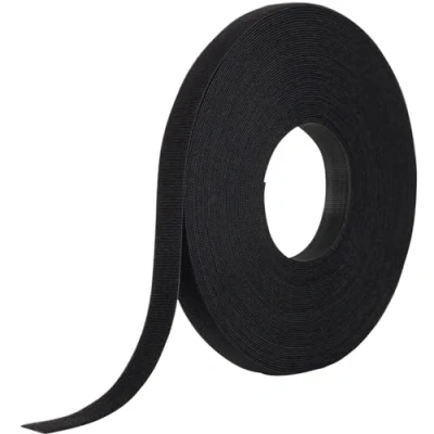 Abbildung von VELCRO Brand One_Wrap 189645 Klebeband, doppelseitig, selbstklebend, 1,9 cm x 22 m, Schwarz