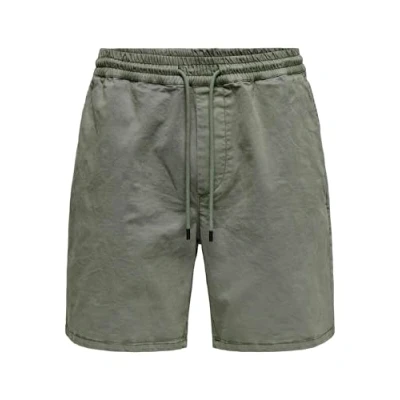 Abbildung von ONLY &amp; SONS Herren ONSTEL Washed 0244 Shorts, Castor Gray, M