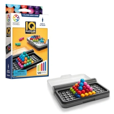 Abbildung von Smart Games IQ Puzzler Pro, Puzzle Game with 120 Challenges, 3 Playing Modes, 8+ Years