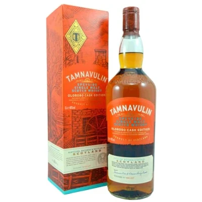 Abbildung von Tamnavulin Oloroso Cask Single Malt Scotch Whisky in GP 40% 1,0l Flasche