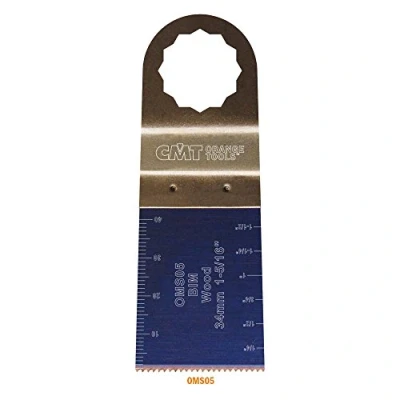 Abbildung von CMT ORANGE TOOLS OMS05 X5 34MM LANGLEBIGER TAUCH UND BÜNDIGSCHNITT IM HOLZ