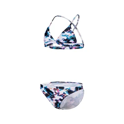 Abbildung von Arena Mädchen Girls&#039; Tie And Dye Triangle Bikini, Navy, 128 EU