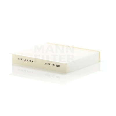 Abbildung von MANN FILTER CU 2040 Innenraumfilter Partikelfilter 200 177 30 FIAT: Tipo Schrägheck, Doblo II Kasten / Kombi, Limousine, SUZUKI: SWIFT 5, 4