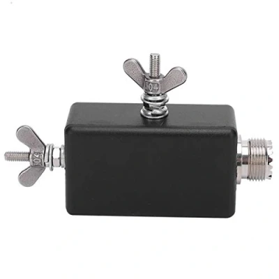 Abbildung von Mini Balun 1: 9, schwarz, wasserdicht, Balun, geeignet für HF Kurzwellen Antenne QRP Station und Außenmöbel