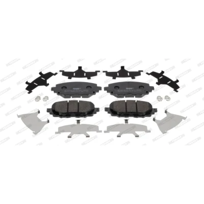 Abbildung von FERODO PREMIER ECO FRICTION FDB4873 Bremsbelagsatz nicht für Verschleißwarnanzeiger vorbereitet mit Zubehör MAZDA: MX 5 IV, IV RF Targa