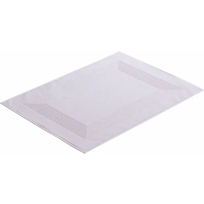 Abbildung von Vossen Badematte &quot;New Generation&quot;, Höhe 10 mm, fußbodenheizungsgeeignet, Badteppich, mit Bordüre, Hoch Tief Effekt, reine supersoft Baumwolle
