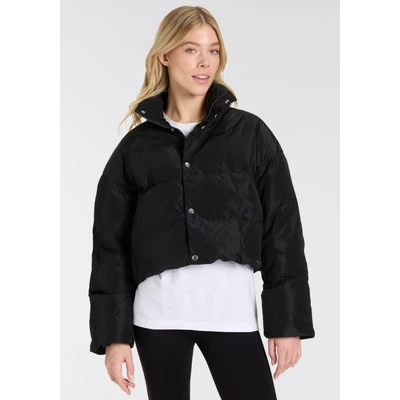 Abbildung von Converse Iridescent Super Puffer Winterjacke, Damen, Größe: Large, Black
