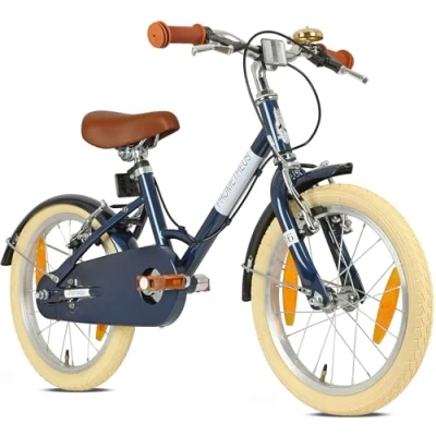 Abbildung von Kinderfahrrad 16 Zoll ab 5 Jahre Retro/Vintage Look V Bremse &amp; Ständer