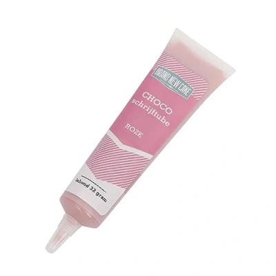Abbildung von BrandNewCake® Choco Schreibstift 32g Rosa Perfekte Tortendekoration Essbare Kuchendeko