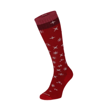 Abbildung von Sockwell Twinkle Firm Kompressionsstrümpfe für Damen, Rubin, Small Medium
