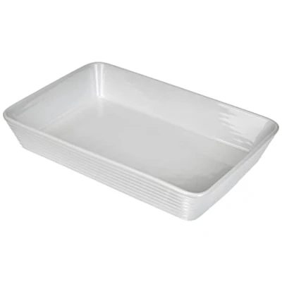 Abbildung von KÜCHENPROFI Auflaufform Burgund 35x24x6cm weiß