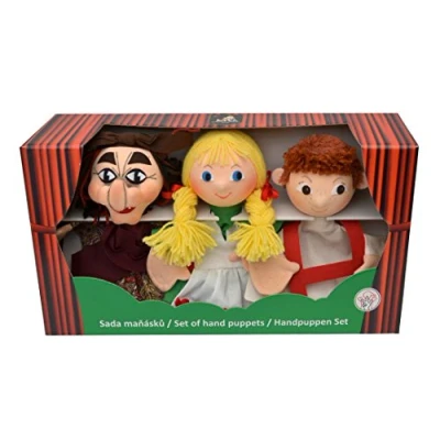 Abbildung von Handpuppen Set H&auml;nsel und Gretel, in Geschenkbox