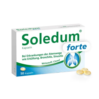 Abbildung von Soledum Kapseln forte 50 St