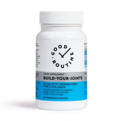 Abbildung von BUILD YOUR JOINTS (30 Vegetarische Kapseln) Premium Nahrungsergänzungsmittel für gesunde Gelenke und Knochen, Knorpelreparatur mit patentiertem UC II® Typ II KoIIagen, Salix alba, Curcuma, Vit D3