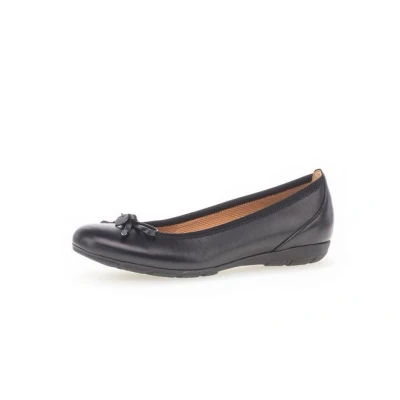 Abbildung von Gabor Sportliche Klassischer Ballerina, Damen, Größe: 41, Schwarz Schuhe