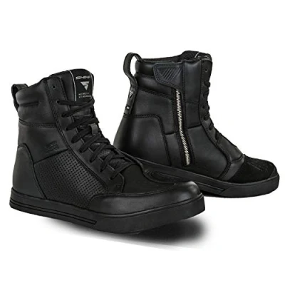 Abbildung von SHIMA Herren Blake Boots Motorradschuhe, Schwarz, 47 EU