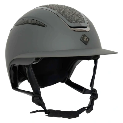 Abbildung von Imperial Riding Reithelm IRHOlania Deluxe Big Visor Grau L (59 61cm) Agradi.deVerkauft von Agradi