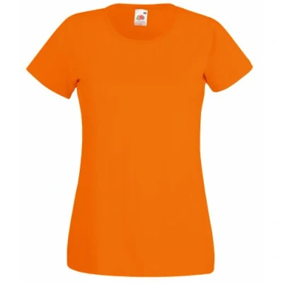 Abbildung von Valueweight T Lady Fit Farbe: Orange Größe: XXL