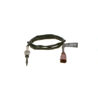 Abbildung von BOSCH 0 986 259 073 Sensor, Abgastemperatur VOLKSWAGEN: Golf 7 Variant, Schrägheck, Passat B8 AUDI: A3 Sportback, Limousine
