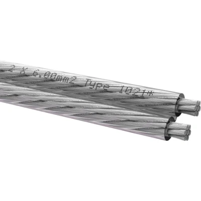 Abbildung von OEHLBACH Silverline SP 60 Stereo HI FI Lautsprecherkabel Boxenkabel mit SPOFC (versilbertes Kupfer) 2x6mm² Mini Spule Lautsprecher Kabel 10m