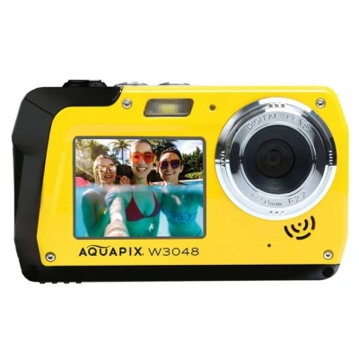 Abbildung von Aquapix W3048 Y &quot;Edge&quot; Yellow Unterwasserkamera Kompaktkamera (UnterwasserkameraFrontdisplay)