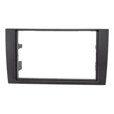 Abbildung von tomzz Audio 2403 038 Doppel DIN Radioblende kompatibel mit Audi A4 B6 8E Seat Exeo 3R 3RN schwarz