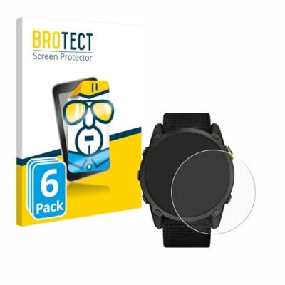Abbildung von BROTECT (6 Stück Schutzfolie für Garmin Enduro 3 Displayschutz Folie Ultra Klar