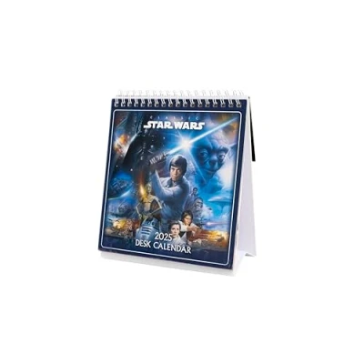 Abbildung von Pyramid Star Wars Classics 2025 Tischkalender, 29,7x42cm, Monatsplaner für Fans des Filmklassikers, Monatsübersicht, nachhaltig nur mit Papierumschlag
