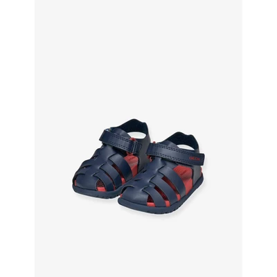Abbildung von Geox Fusbetto Trekkingsandale für Kinder, Größe: 20, Navy Schuhe