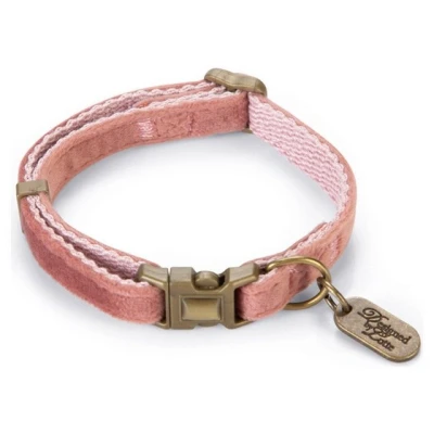 Abbildung von Designed by Lotte Katzenhalsband Velura Rosa 20 30cmx10mm