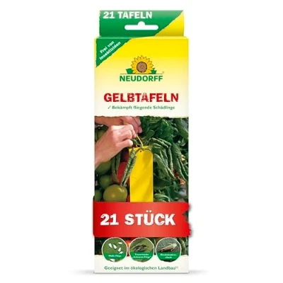 Abbildung von Neudorff Gelbtafeln (kleinformatig), 4005240003251, 21er Pack
